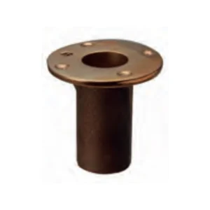 Bronze Stanchion Base Flush Base