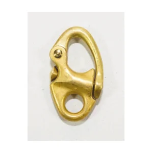 Stamped Brass Snap Shackles