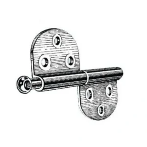 Chrome Separating Hinge (0841/CP)