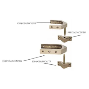 Wide Gauge Rudder Gudgeon