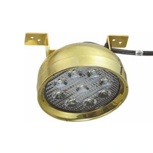 LED Brass Spreader Deck Light