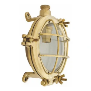 Weatherproof Guarded Bulkhead Light