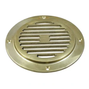 Brass Round Grill Vent