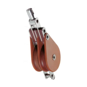 Tufnol Double 120mm Block With Swivel & Becket